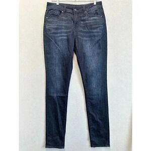Buckle Black Jeans Women's 30X32 Skinny Dark Wash‎ Blue Stretch Denim Fit No.76